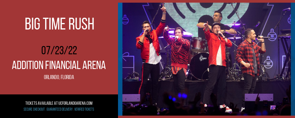 Big Time Rush at Addition Financial Arena