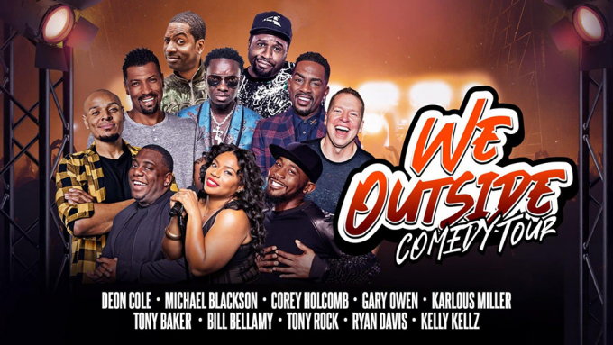 We Outside Comedy Tour: Michael Blackson, Gary Owen, Karlous Miller & Rickey Smiley at Addition Financial Arena