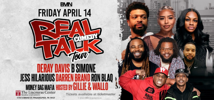 Real Talk Comedy Tour: DeRay Davis, Chico Bean, Jess Hilarious & B. Simone [CANCELLED] at Addition Financial Arena