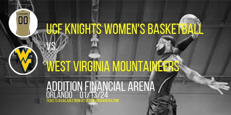 UCF Knights Women's Basketball vs. West Virginia Mountaineers at Addition Financial Arena
